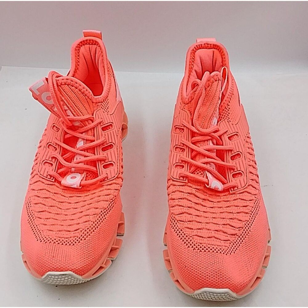 Women’s Neon Pink Blade Athletic Sneakers — Breathable Mesh EU 39 US 7.5